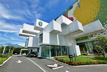 (圖)花蓮貨櫃星巴克新建工程